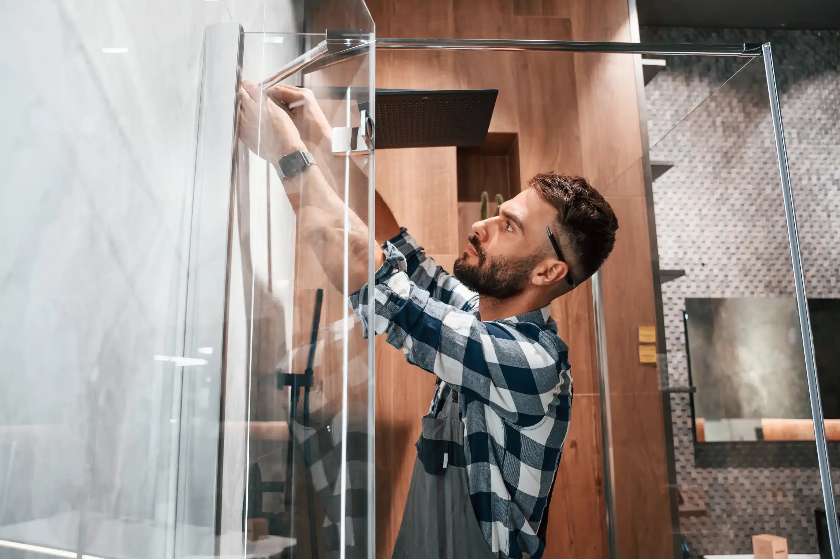 Why Homeowners Prefer Custom Glass Shower Door Installation Over Prefab Options