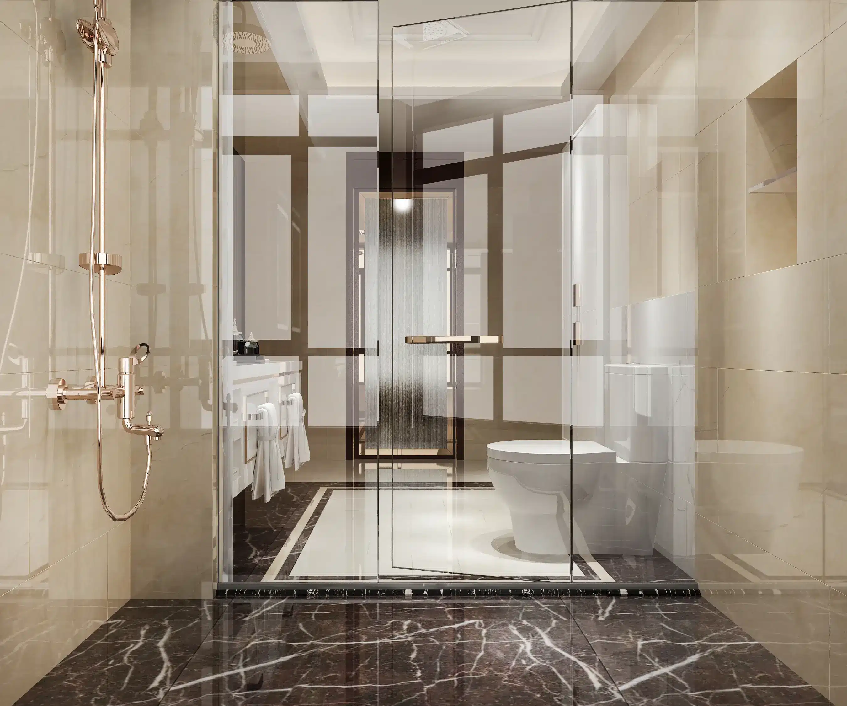 Clean Frameless Shower Doors Dallas